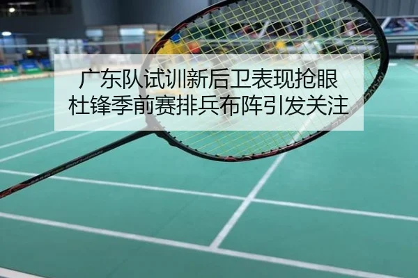 广东队试训新后卫表现抢眼 杜锋季前赛排兵布阵引发关注